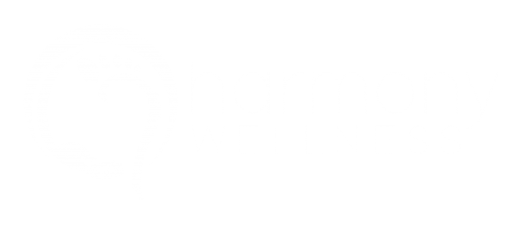 Harmony Wellness - Logo - White